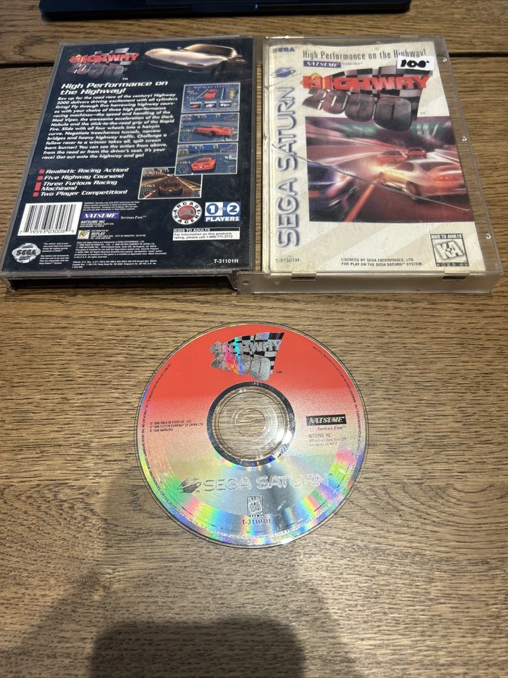 Highway 2000 Sega Saturn RB5M - Image 1 of 1