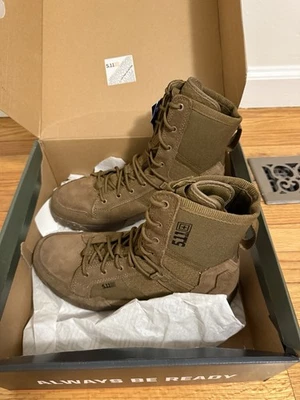 Bota 5.11 Tactical A/T 8 Talla 12.0R - 106 Dark Coyote 12422 TOTALMENTE NUEVA CON ETIQUETAS Foto 1 de 4
