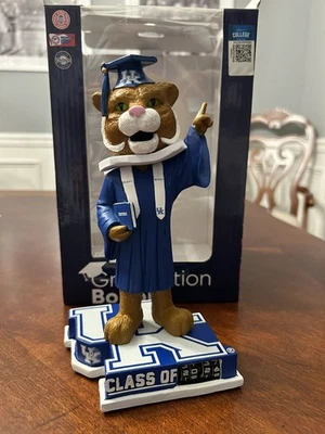 University of Kentucky Wildcats Graduation Mascot Bobblehead  The Wildcats  - Image 1 of 4
