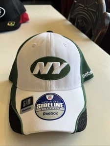 NEW New York Jets Reebok Hat Cap Fitted SIZE S/M Embroidered NFL WITH TAGS - Picture 1 of 9