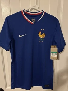 Nike France FFF Authentic Home Soccer Jersey Kids SIZE XL NWT - Picture 1 of 5