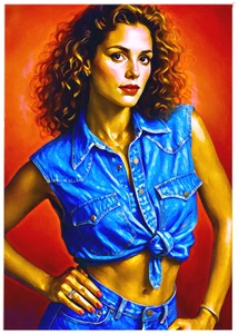 ELIZABETH BERKLEY * Custom ACEO * Fun Novelty * CELEBRITY * Art Card * ATC - Picture 1 of 2