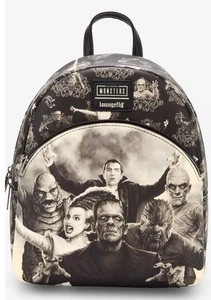 Loungefly Universal Monsters Sepia Mini Rucksack Neu - Bild 1 von 11