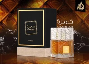 Lattafa Khamrah Eau De Parfum for Unisex 100ml- FREE SHIPPING WORLDWIDE - Picture 1 of 3
