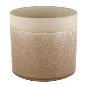 Beige Pot Large Decorative Indoor Ceramic Pots for Plants - Set of 1