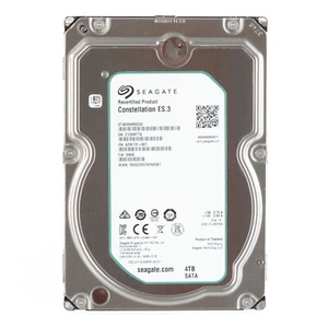 FESTPLATTE  SEAGATE CONSTELLATION ES.3 ST4000NM0033 4TB SATA III 7.2K 128MB 3.5" - Bild 1 von 4