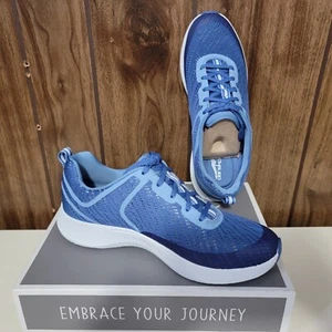 Dansko SKY MESH Lightweight Walking Sneakers Shoes Size 39 BLUE NIB - Picture 1 of 9