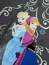 Disney Store Frozen Anna/Elsa Woman’s t-shirt gray size M Pre-owned!