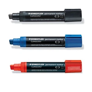 Staedtler 388 Lumocolor Permanent Marker - Chisel Nib - 2-12mm - Single Pen - Picture 1 of 2