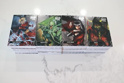 2023 Fleer Marvel Ultra Midnight Sons Complete Base Set #1-100 Silver - Image 1 of 4