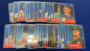 2022 Topps Chrome Platinum Anniversary Blue Prism singles, Pick Your Player