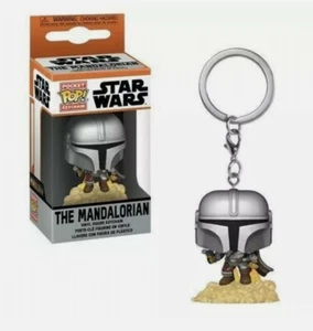POP Keychain Mandalorian Mando w/Blaster Funko POP! Vinyl Collectable Figure new - Picture 1 of 1