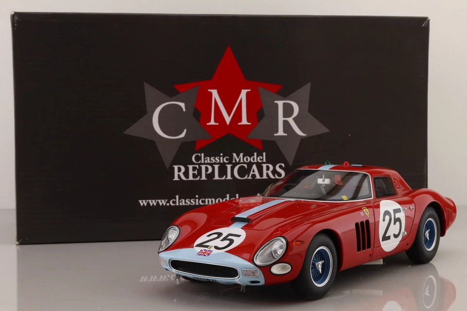 FERRARI 250 GTO #25 6TH 24 HOURS LE MANS IRELAND MAGGS 1964 CMR CMR076 1:18 - Photo 1/4