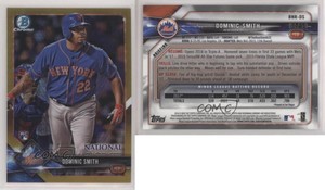 2018 Bowman Chrome National Convention /50 Dominic Smith #BNR-DS Rookie RC