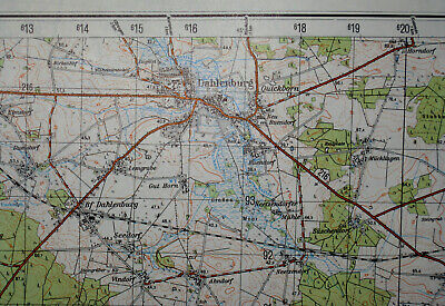 2930 DAHLENBURG, Topographische Karte, 1:50.000, Gedruckt 1978, Ungefaltet !! • 15€