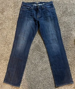 Lucky Brand Jeans Men 36 X 34 Dark Wash NICE - Picture 1 of 3
