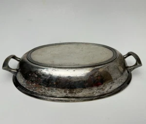 Vintage Silverplate Cover /Lid for Vegetable Dish 10" - Picture 1 of 9