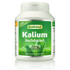 Greenfood Kalium, 250 mg, 180 Tabletten. Vegan.