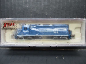 Atlas #48608 Conrail Quality GP40-2 #3400 NOS N Scale DCC Ready - Picture 1 of 7