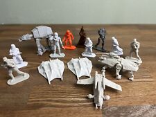 Mix Lot Of  2014 Hasbro Star Wars 2” Command Mini Figures And Ships