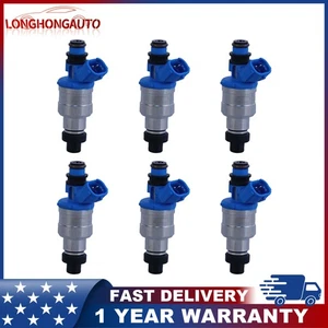 6PCS Blue Fuel Injectors For 1989-1995 Toyota 4Runner Pickup T100 23250-65020 - Picture 1 of 7