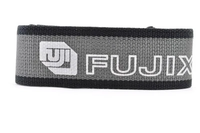 [Dead Stock] Fuji Film FUJIX CÁMARA CORREA PARA EL CUELLO negra/gris banda de nailon de Japón Foto 1 de 4