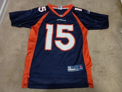 Camiseta de fútbol juvenil Reebok Tim Tebow de los Denver Broncos talla mediana Foto 1 de 3