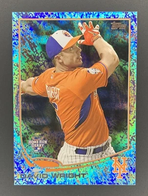 Actualización Topps 2013 "Lámina de zafiro" David Wright SSP #'d/25!! UNO DE SUS MÁS RAROS🔥 Foto 1 de 2