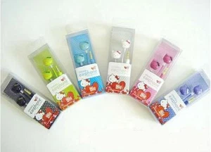 AURICOLARI CUFFIE HELLO KITTY, IPHONE,IPAD, SAMSUNG, NOKIA, MP3 MP4. VARI COLORI - Picture 1 of 1
