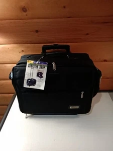 Slip ordinateur roulant Travelwell léger rembourré noir durable neuf - Photo 1/19