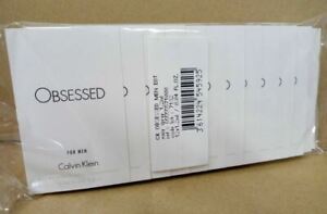 12 x Calvin Klein Obsessed For Men 1.2ml Samples (14.4ml Total) Sealed