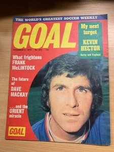 REVISTA GOL #270 3 NOV 1973 REVISTA DE FÚTBOL DEL REINO UNIDO - KEVIN HECTOR (LL) - Imagen 1 de 9