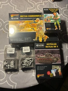 Bolt Action Australian / British Army New Warlord Games - Picture 1 of 2