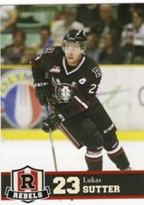 Lukas Sutter 2013-14 Red Deer Rebels