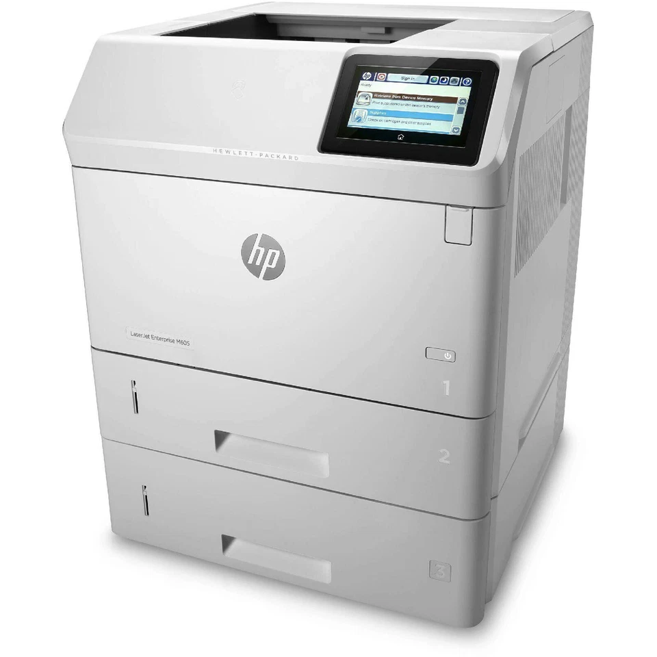 HP Laserjet Enterprise M605x Printer w FutureSmart Firmware E6B71A Fully Tested - Image 1 of 1