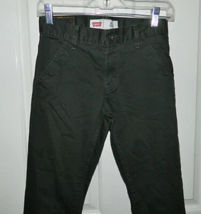 LEVI's boys 511 SLIM Fit Gray Cotton Stretch Skate PANTS* 14 W27 L27 - Picture 1 of 4