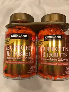 Kirkland Signature Ibuprofen IB 200 mg 1,000 Caplets (Compare to Motrin) - Picture 1 of 7