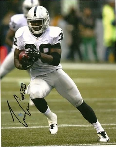 TJ CARRIE Signed Autographed 8x10 Photo Oakland Raiders  - Picture 1 of 1