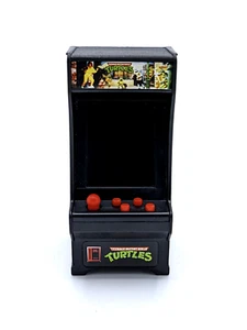 Teenage Mutant Ninja Turtles TMNT Tiny Arcade Cabinet Keychain Mini Video Game - Picture 1 of 3
