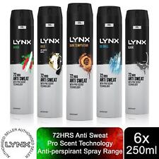 Lynx XXL 72-Hour Sweat Protection Anti-Perspirant Deodorant 6x250ml