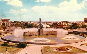 Fuente Minerva Brunnen Guadalajara Jal Mexiko pm 1968 Postkarte - Bild 1 von 2