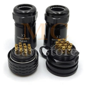 WEIPU SA28 500V10Pin Waterproof Avition Connector,25A Industrial Power Connector - Picture 1 of 8