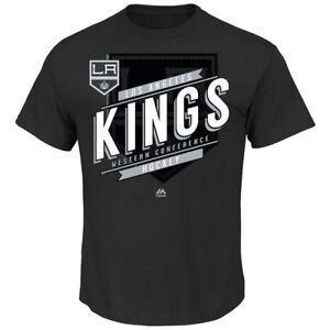 Los Angeles Kings Majestic NHL "Earn Each Play" Men's Fashion T-Shirt