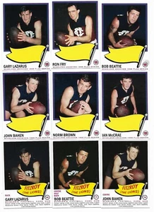 2007 - 1966 Scanlens Archives FITZROY Master Set (19 Cards) **** - Picture 1 of 3