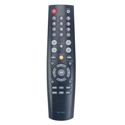 Nuevo Reemplazo RC-057 Control Remoto para Coby TV LEDVD1596 TFTV2425 LEDTV3226 LEDTV5536 Foto 1 de 4