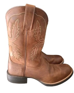 Ariat 10025132 Stratten Sport Western Leder Roper Cowboy Herren Stiefel Größe 8 D " - Bild 1 von 12
