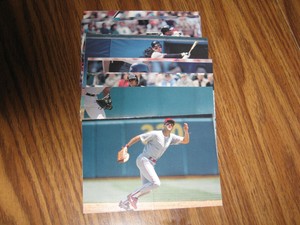 1995 POST COLLECTOR SERIES CHECKLIST BASEBALL 16 CARD SET ALL MINT