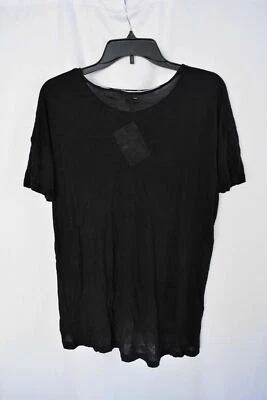 Nueva camiseta suave ligera Kensie negra para mujer talla XS Foto 1 de 4