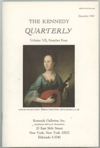 VINTAGE KENNEDY ART GALLERY CATALOG BOOK,DECEMBER 1967 REALISM,ROMANTICISM ART - Picture 1 of 3