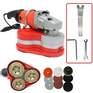 Portable wall floor sander 3 Head Floor refurbished polished Tool 6 Speed 220V - Picture 1 of 21